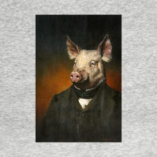 Victorian Pig T-Shirt